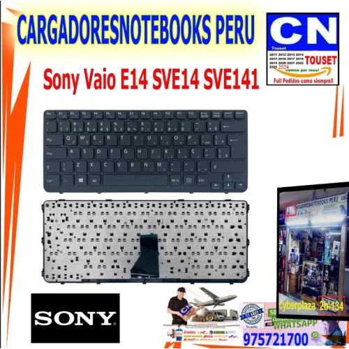 teclado Sony Vaio E14 SVE14 SVE141 SVE 14 SVE14111