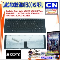 Teclado Sony Vaio VPCEG VPC-EG Vaio  PCG-61911L PCG-61913L PCG-61A11L  PCG-61A12L PCG-61A13L