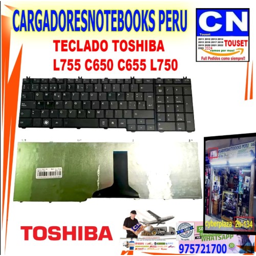 TECLADO TOSHIBA L755 C650 C655 L750