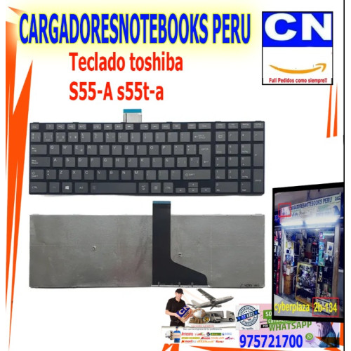 Teclado para Laptop Toshiba Satellite S55-A Español | Perú