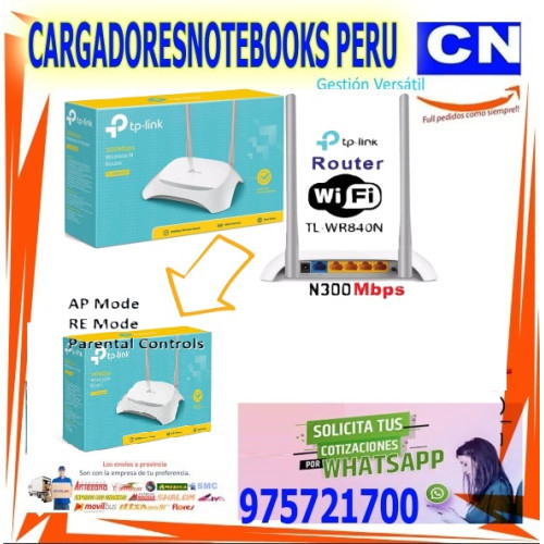 TL-WR840N | 300Mbps Wireless N Speed